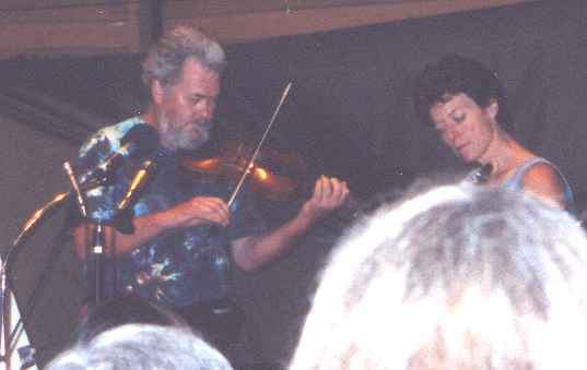 Billy Bob and Trixie at the student concert