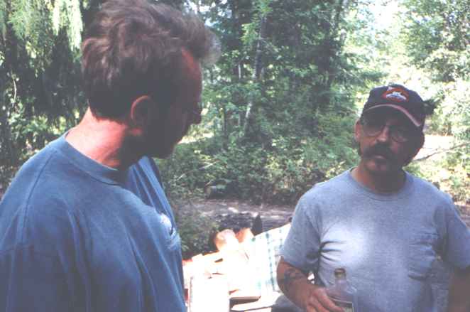 a typical afternoon at campsite #3