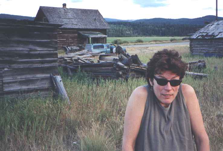 Trixie checks out her new homestead